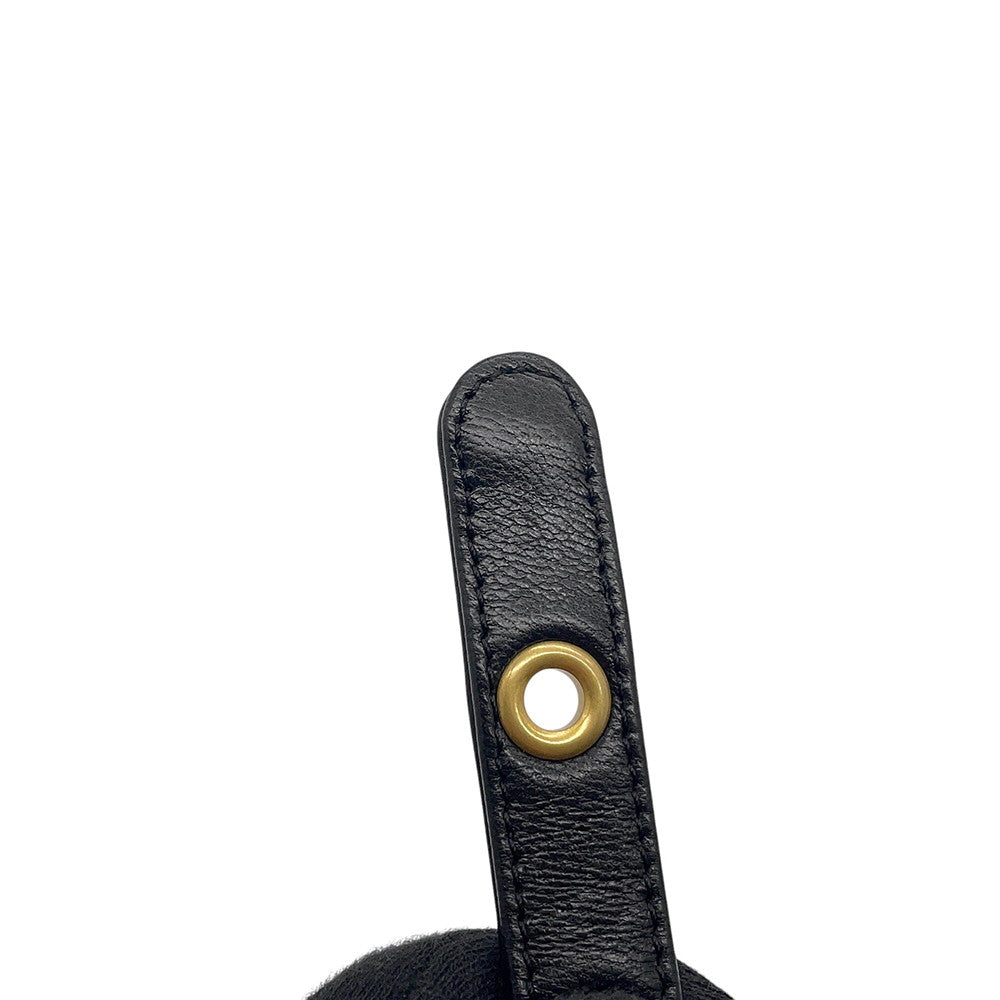 CHANEL Matelasse Vanity ChainShoulder Bag BlackAP2550 Lambskin