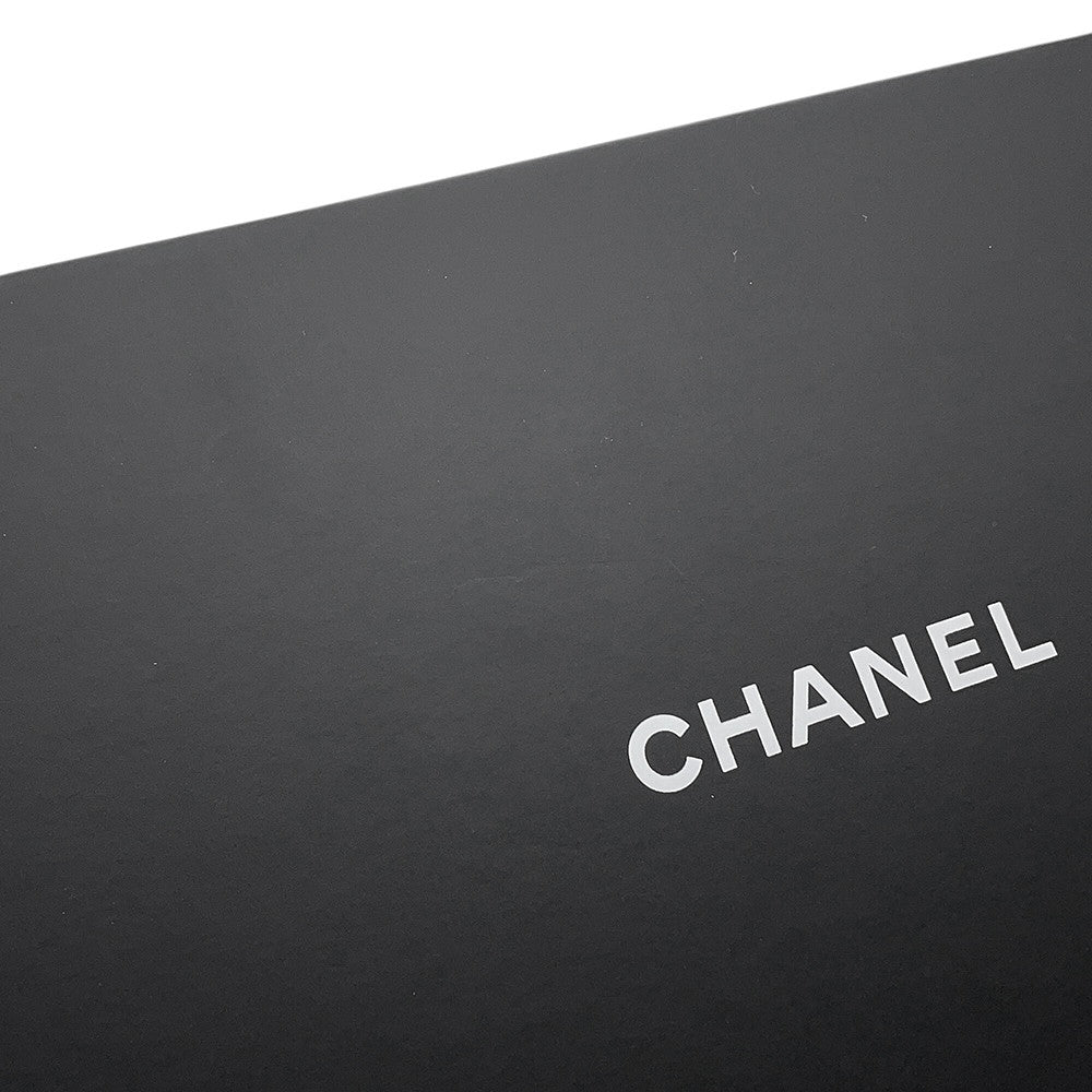 CHANEL Matelasse Top Handle Chain Vanity Bag BlackAP2199 Lambskin