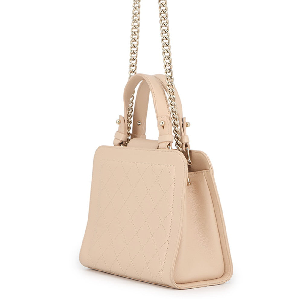 CHANEL Matelasse 2WayShoulder Bag BeigeA93731 Calf Leather Size Calf Leather