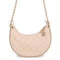 CHANEL Matelasse Small Hobo Shoulder Bag BeigeAS3917 Lambskin