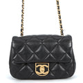 CHANEL Matelasse Mini Flap Bag BlackAS3473 Lambskin