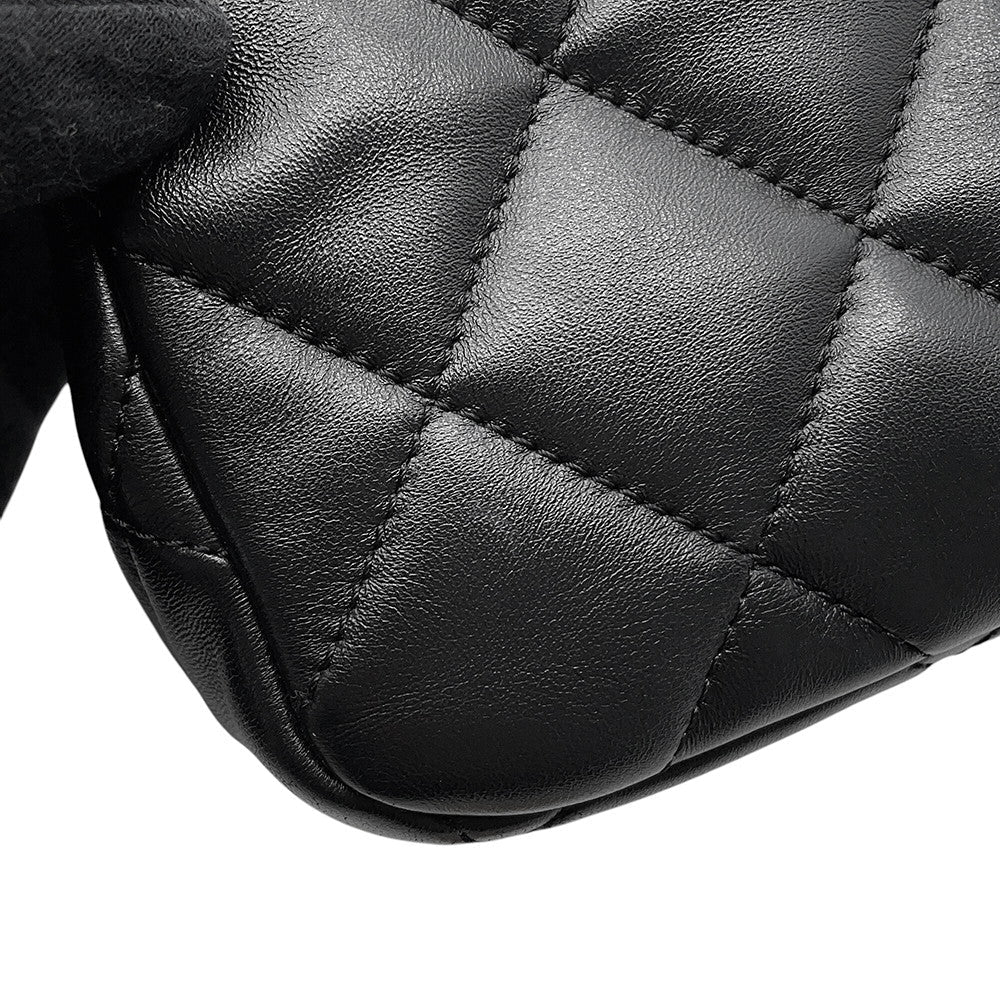 CHANEL Matelasse Mini Flap Bag BlackAS3473 Lambskin