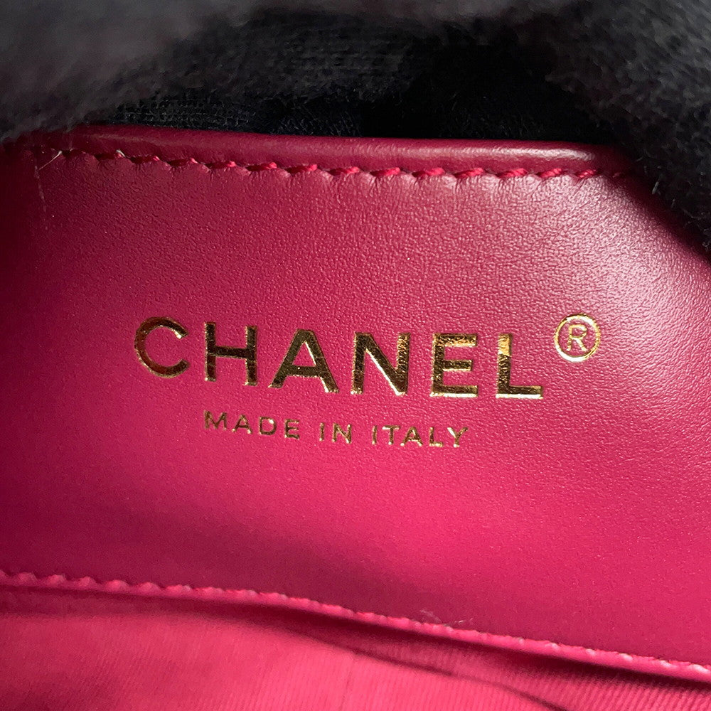 CHANEL Matelasse Mini Flap Bag BlackAS3473 Lambskin