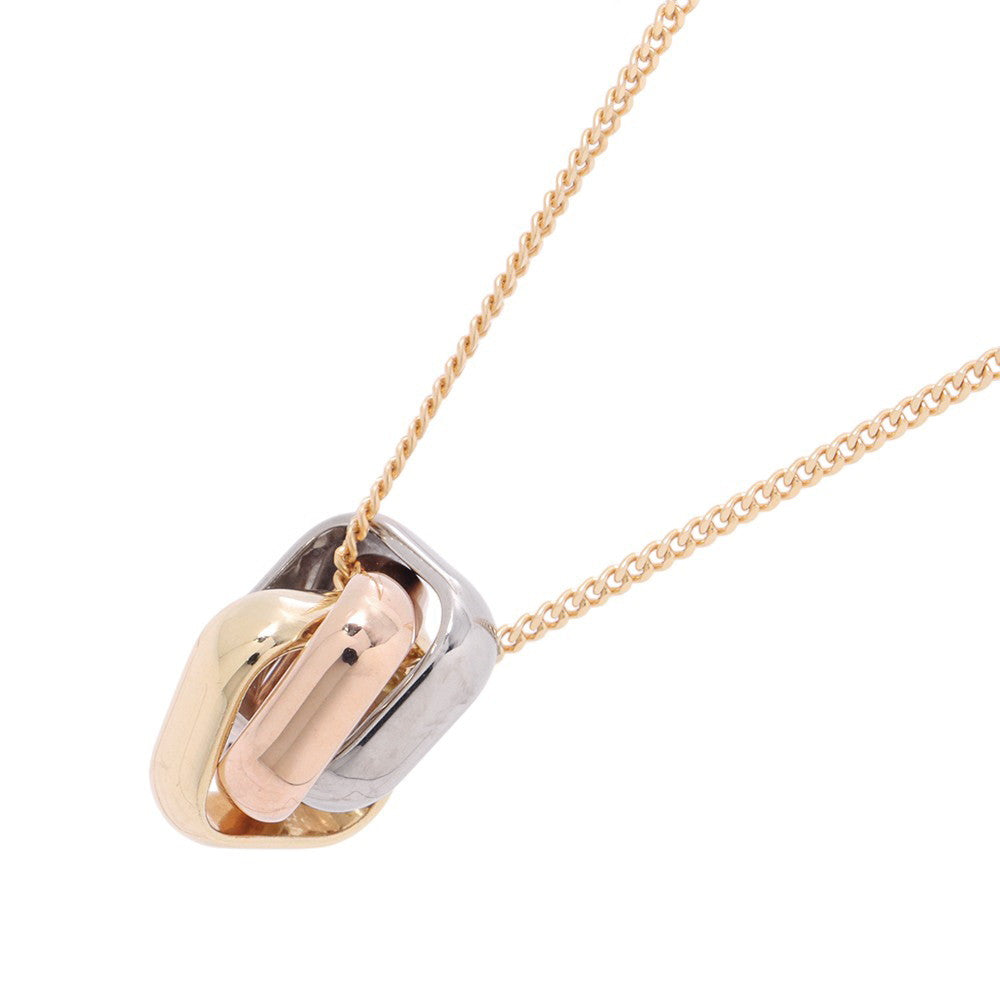 CARTIER Trinity Cushion NecklaceB7224956 K18YG K18PG K18WG