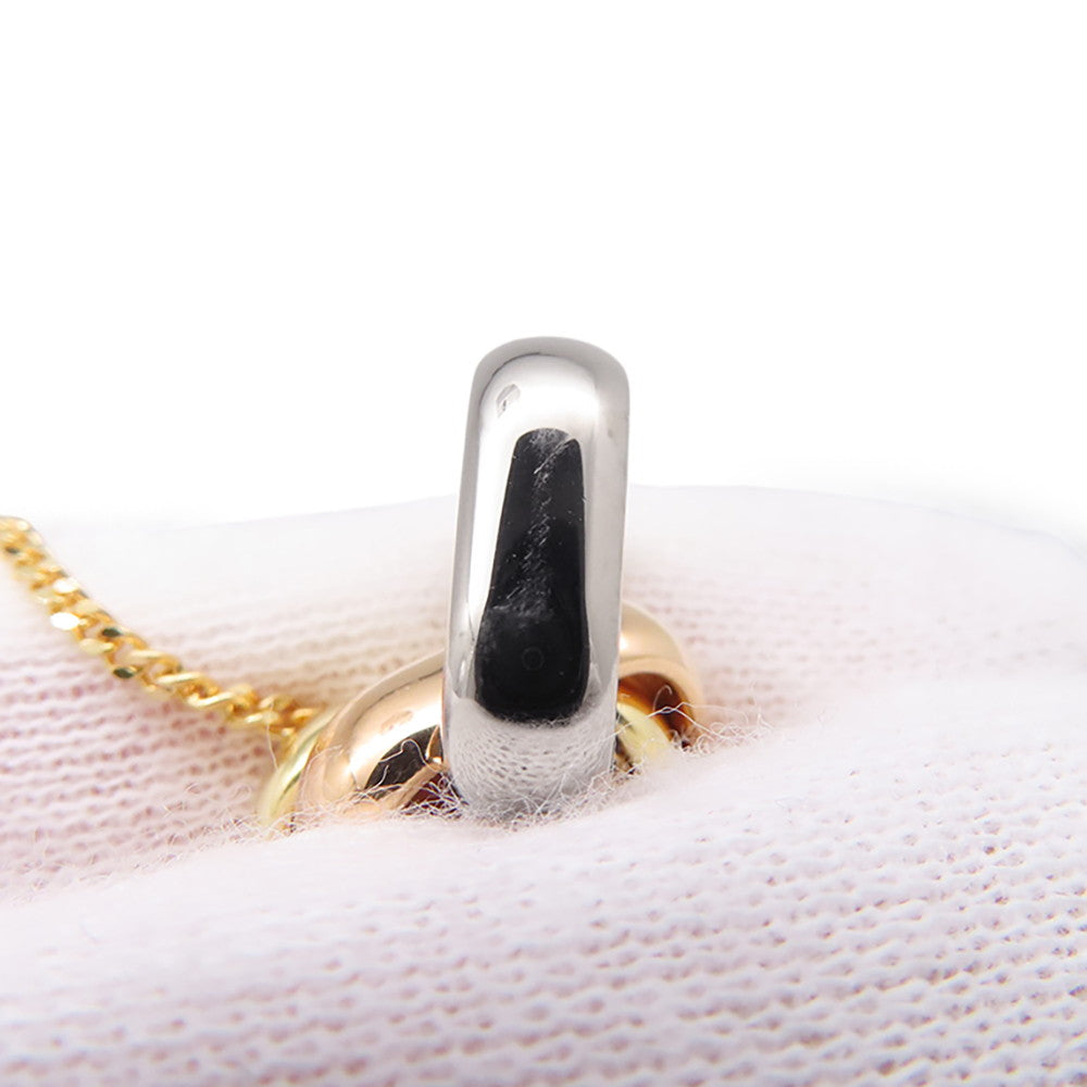 CARTIER Trinity Cushion NecklaceB7224956 K18YG K18PG K18WG