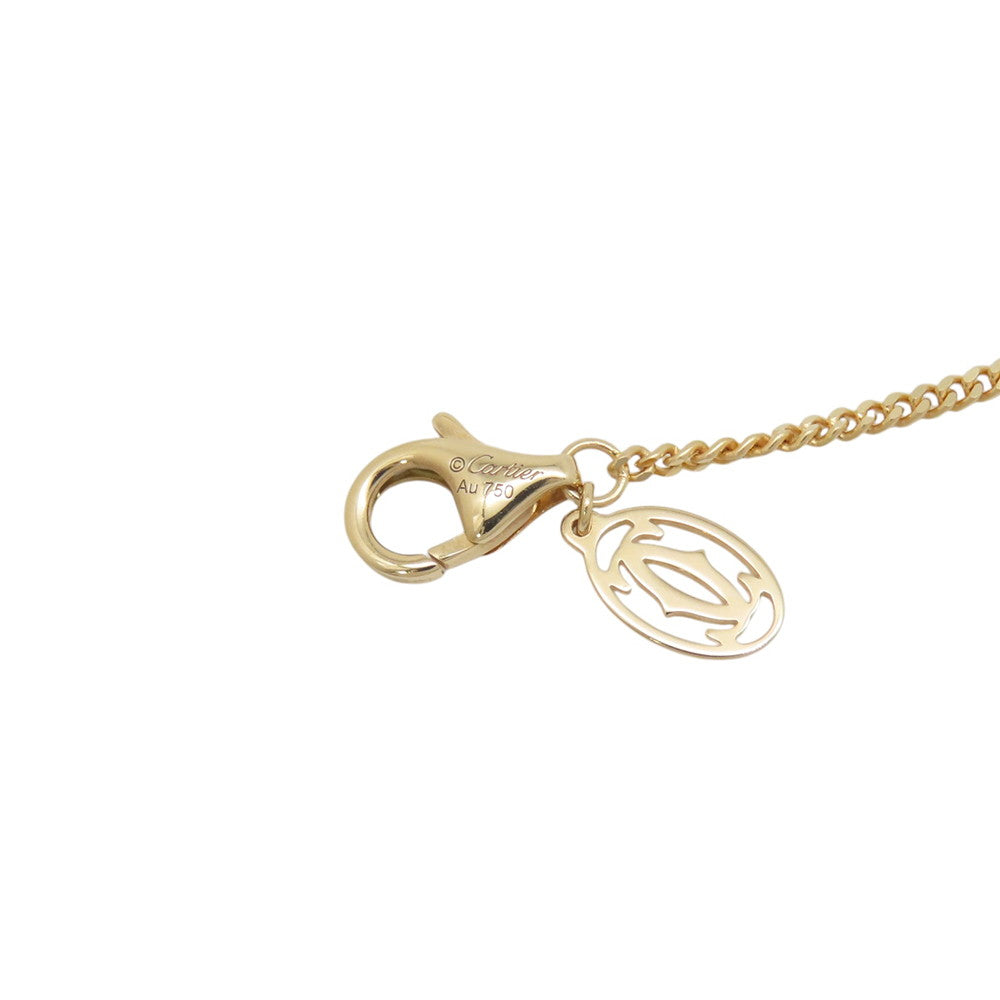 CARTIER Trinity Cushion NecklaceB7224956 K18YG K18PG K18WG