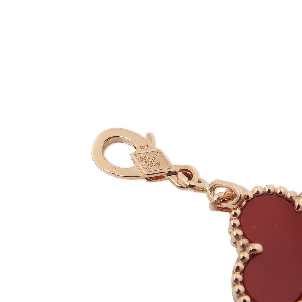 Van Cleef & Arpels Vintage Alhambra Bracelet 5 motifsVCARP7RP00 18K Pink Gold