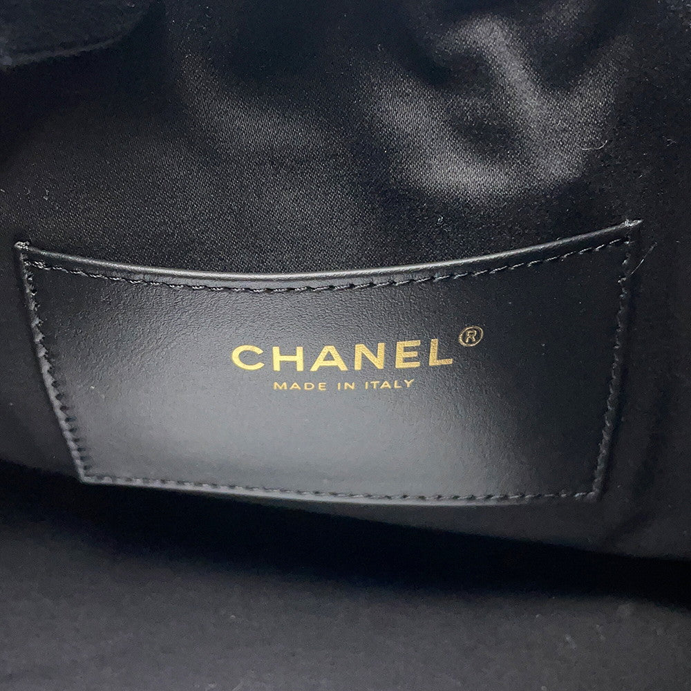 CHANEL CHANEL25 ChainBag BlackAS5293 Caviar Leather Size Small