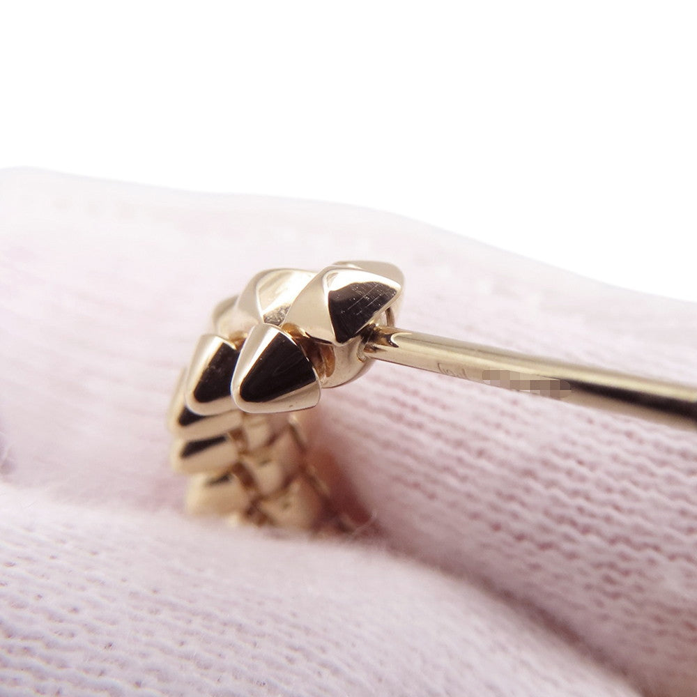 CARTIER Crash Do Cartier Hoop Earrings Size SMB8301490 18K Yellow Gold