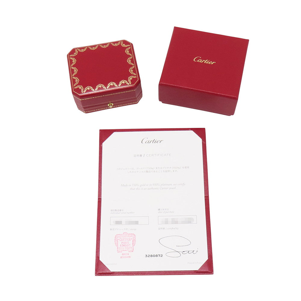 CARTIER Crash Do Cartier Hoop Earrings Size SMB8301490 18K Yellow Gold