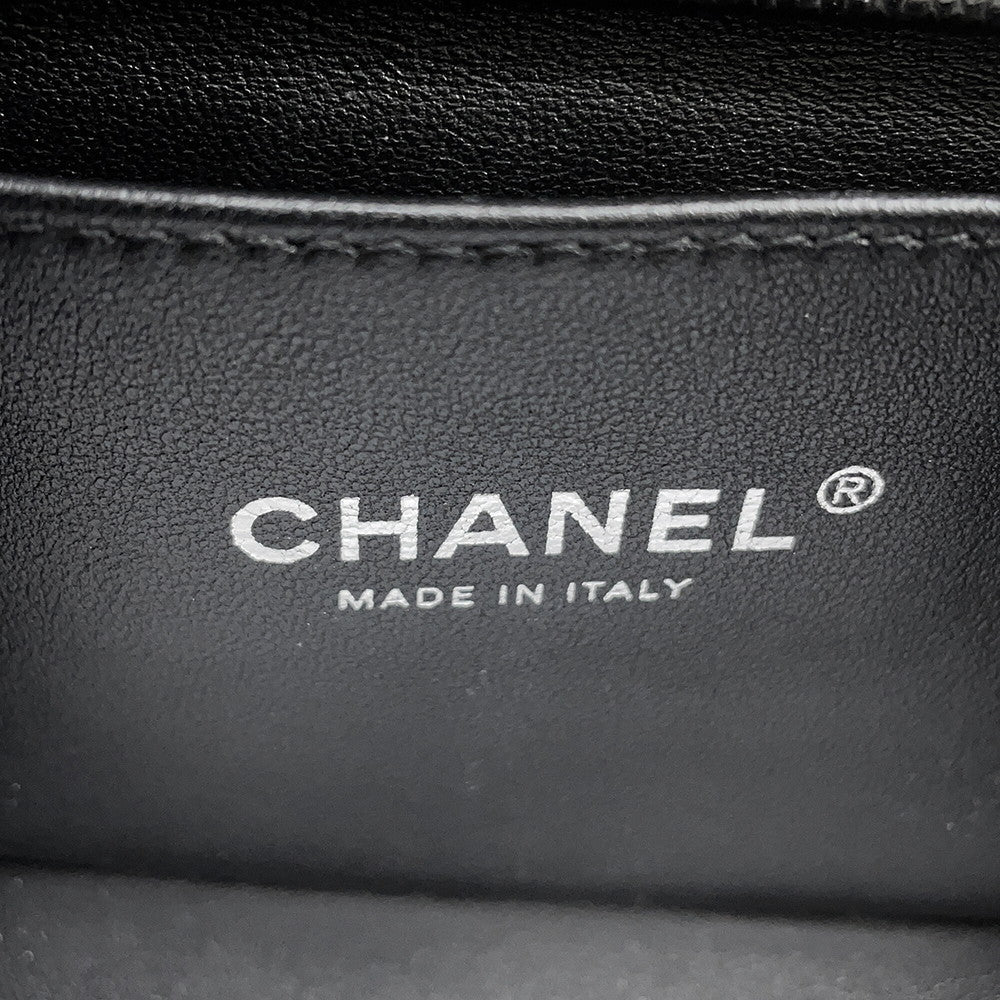 CHANEL Boy Chanel ChainShoulder Bag BlackA67085 Caviar Leather Size 20