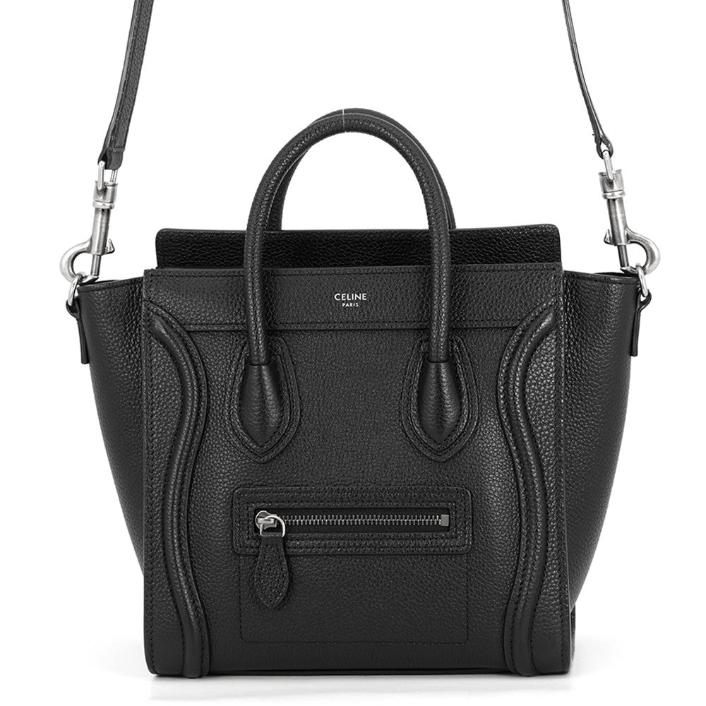 CELINE Luggage shopper Black189243 Leather Size Nano