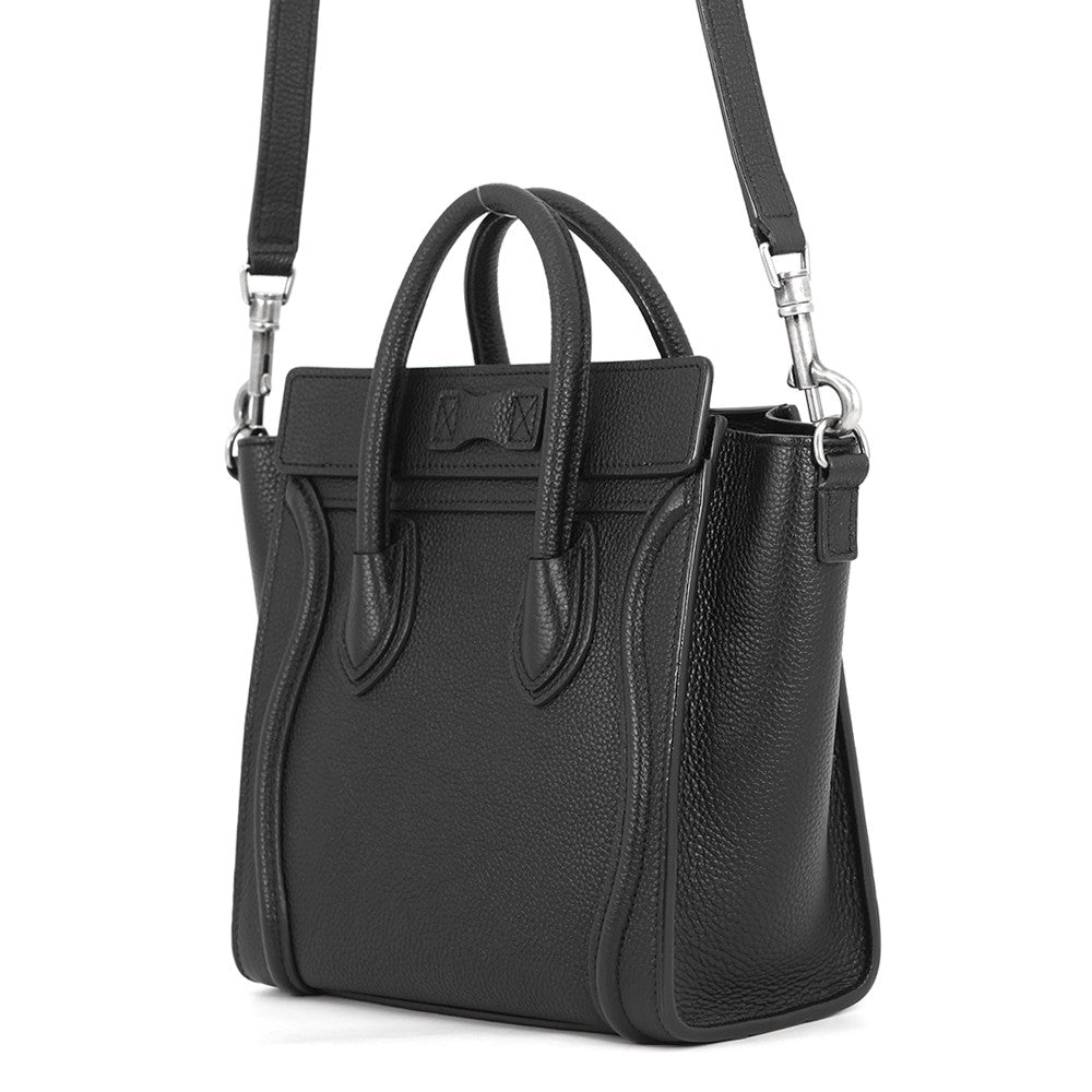 CELINE Luggage shopper Black189243 Leather Size Nano
