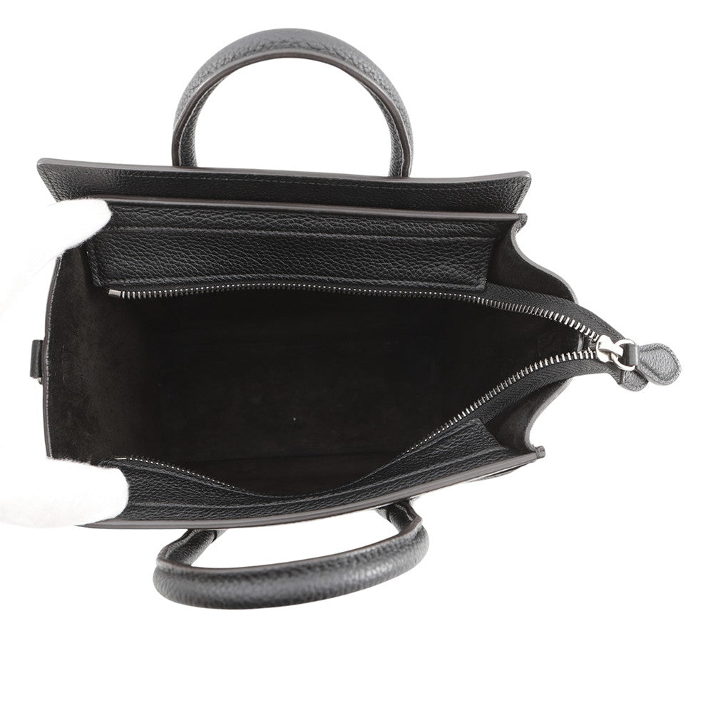 CELINE Luggage shopper Black189243 Leather Size Nano