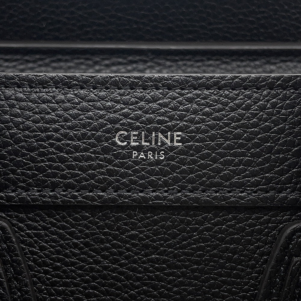 CELINE Luggage shopper Black189243 Leather Size Nano