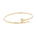 CARTIER Juste Un Clou Bracelet Small model Diamond Size SM/16B6066116 18K Yellow Gold