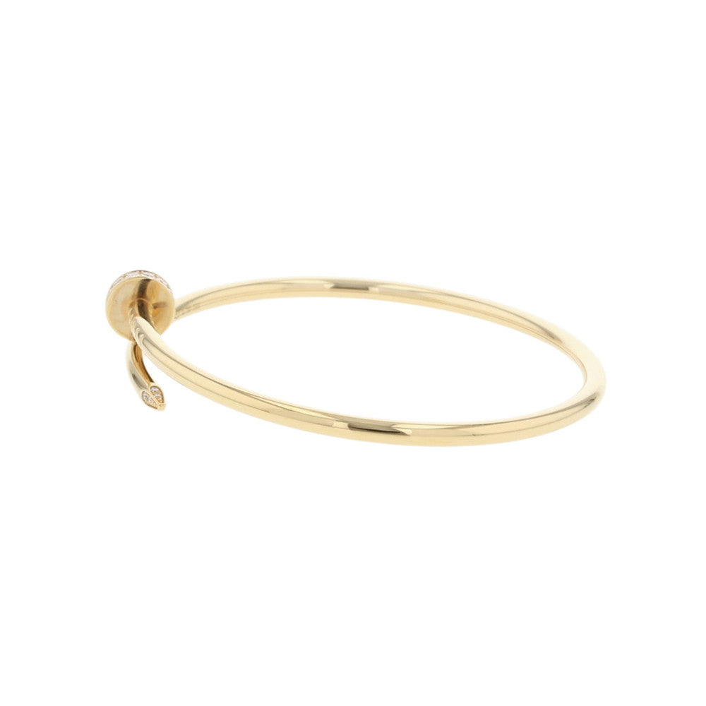CARTIER Juste Un Clou Bracelet Small model Diamond Size SM/16B6066116 18K Yellow Gold