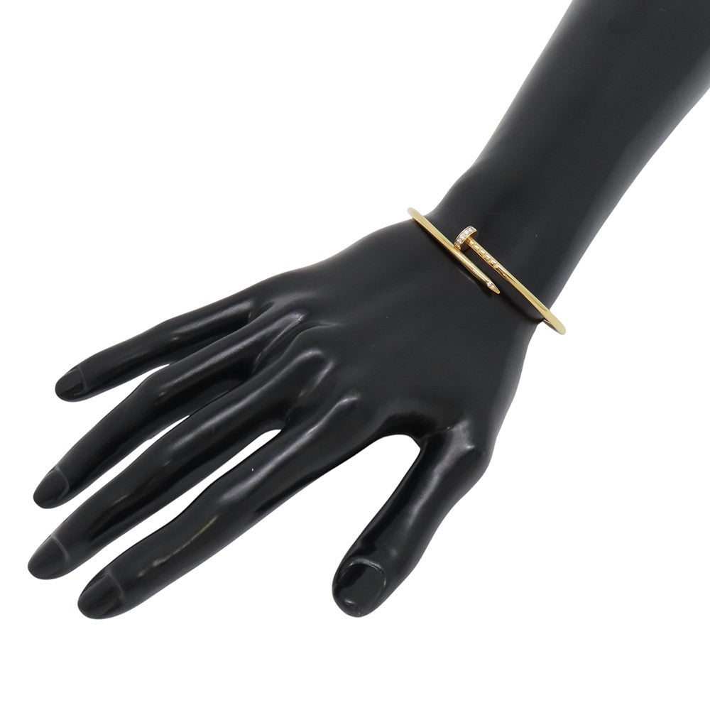 CARTIER Juste Un Clou Bracelet Small model Diamond Size SM/16B6066116 18K Yellow Gold