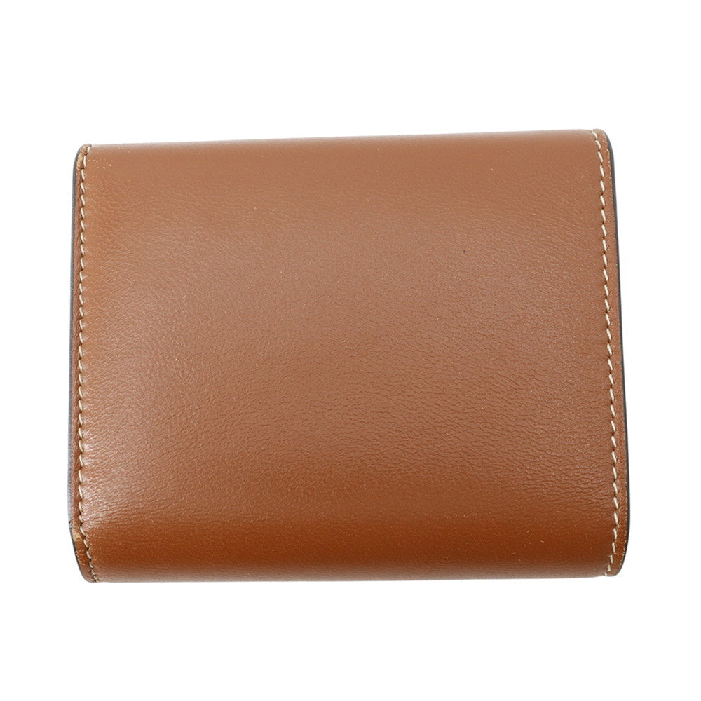 CELINE Triomphe Small Flap Wallet Brown10D783DPV Leather