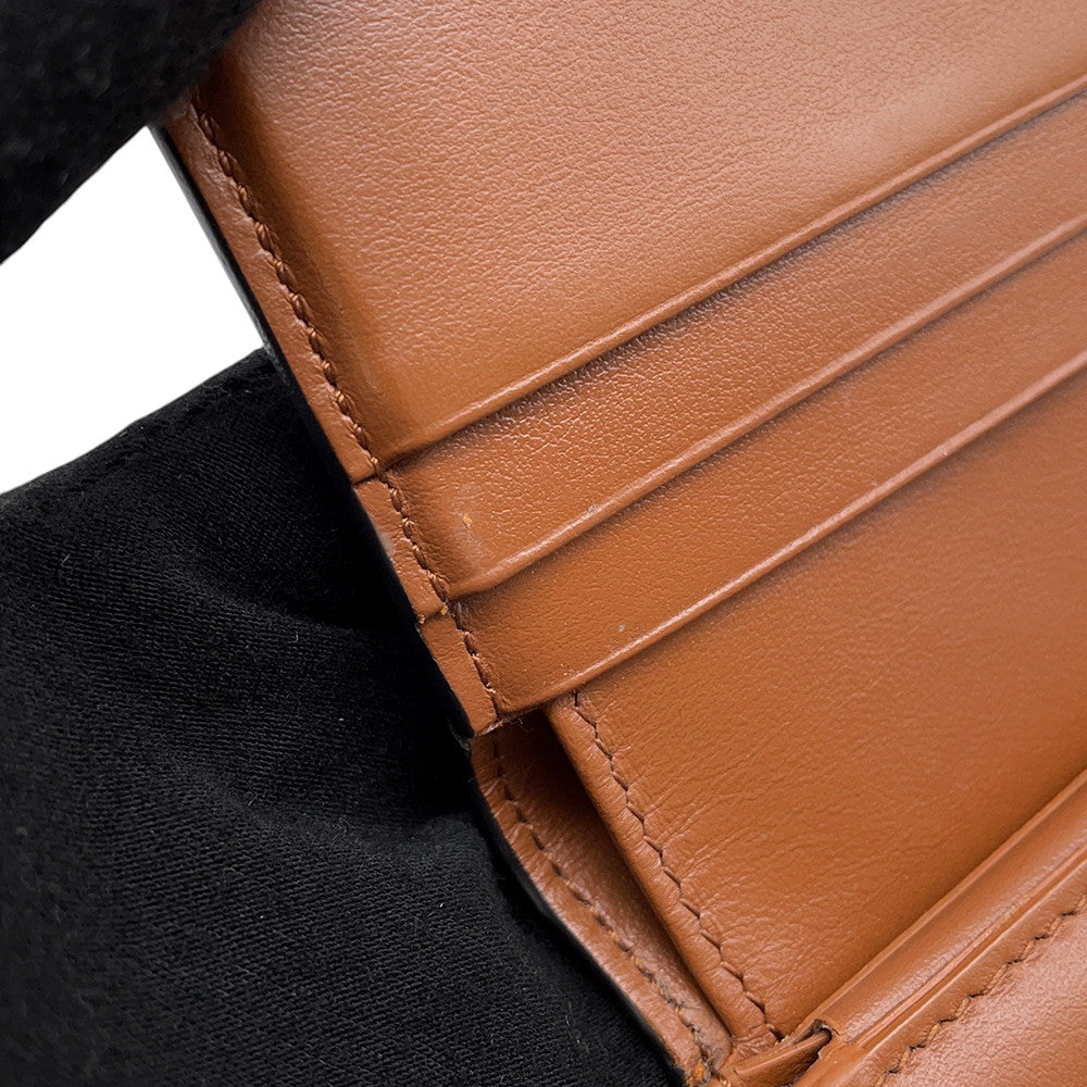 CELINE Triomphe Small Flap Wallet Brown10D783DPV Leather