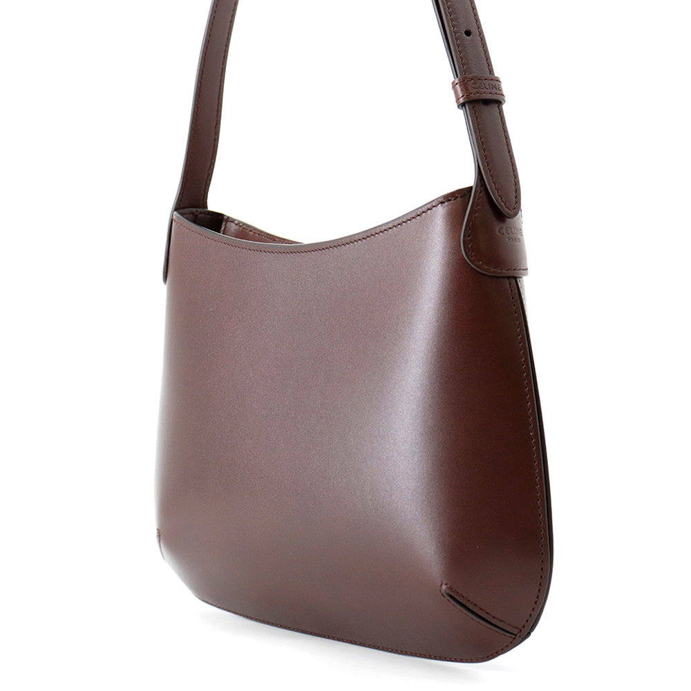 CELINE Shoulder Bag Bordeaux119873 Leather