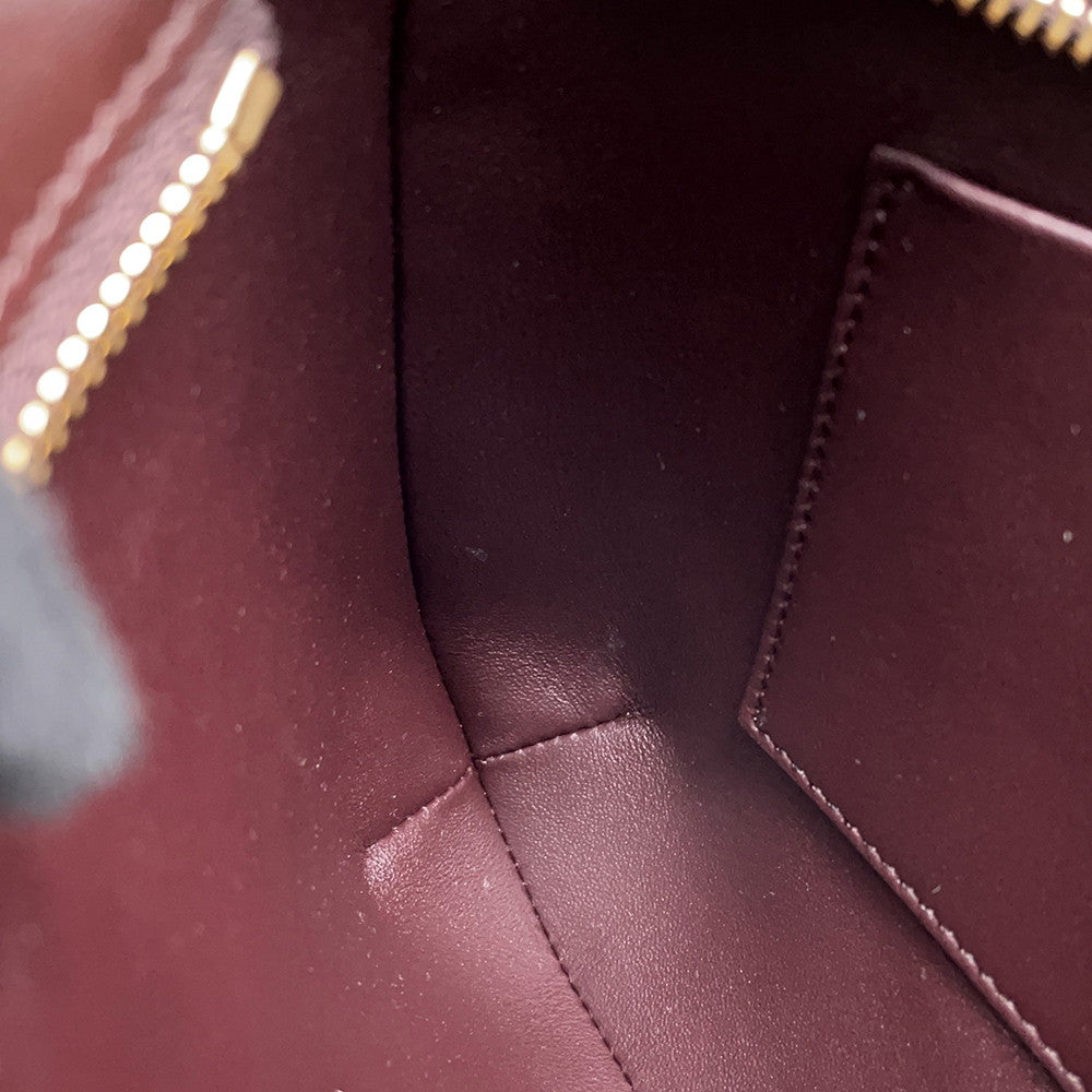 CELINE Shoulder Bag Bordeaux119873 Leather