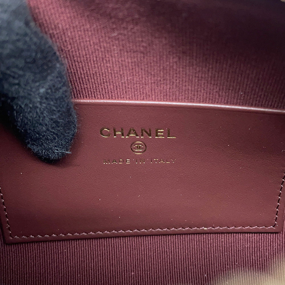 CHANEL Timeless Classics Line Mini Boston Bag BlackAP4474 Caviar Leather