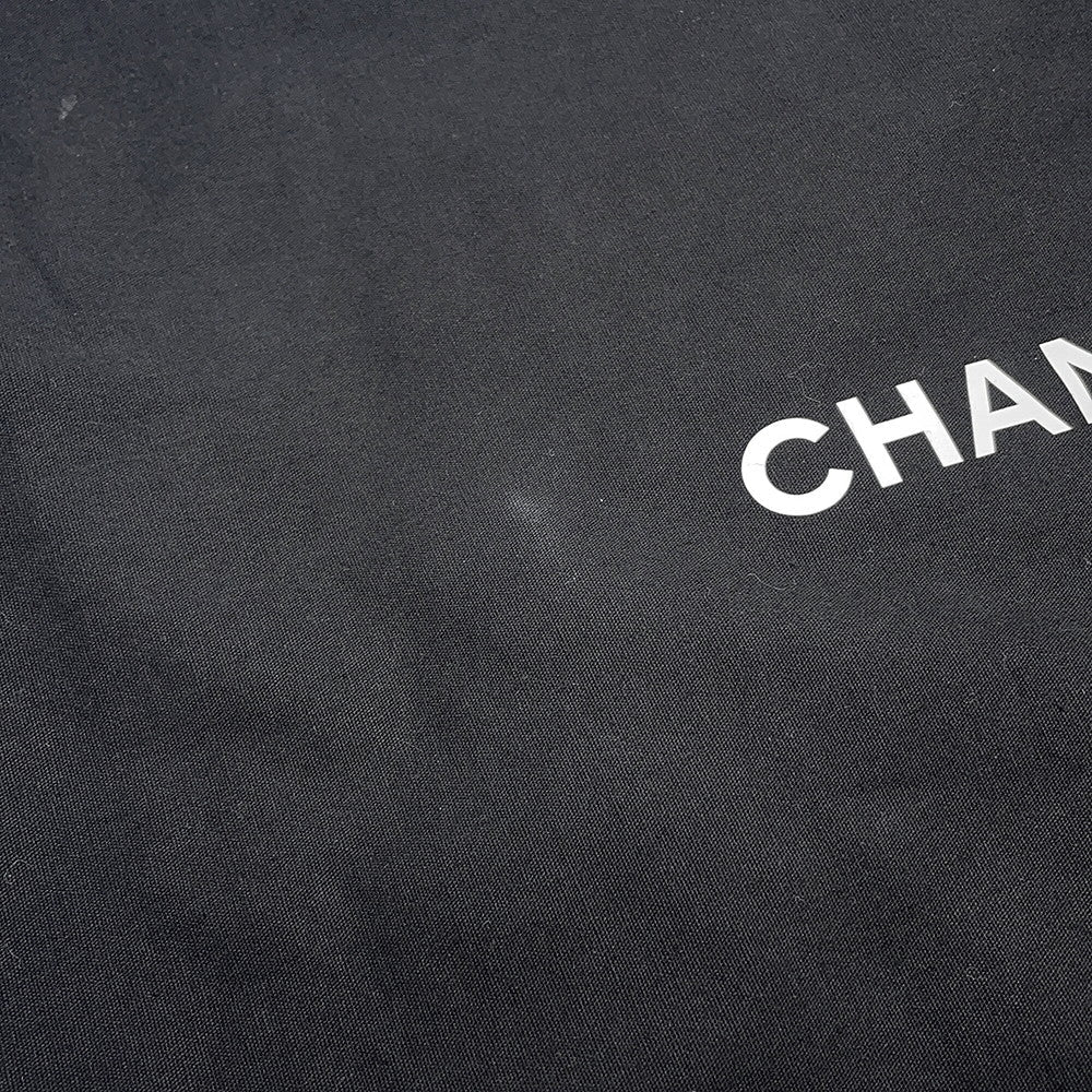 CHANEL Matelasse W Flap ChainShoulder Bag Sky BlueA01113 Caviar Leather Size 23
