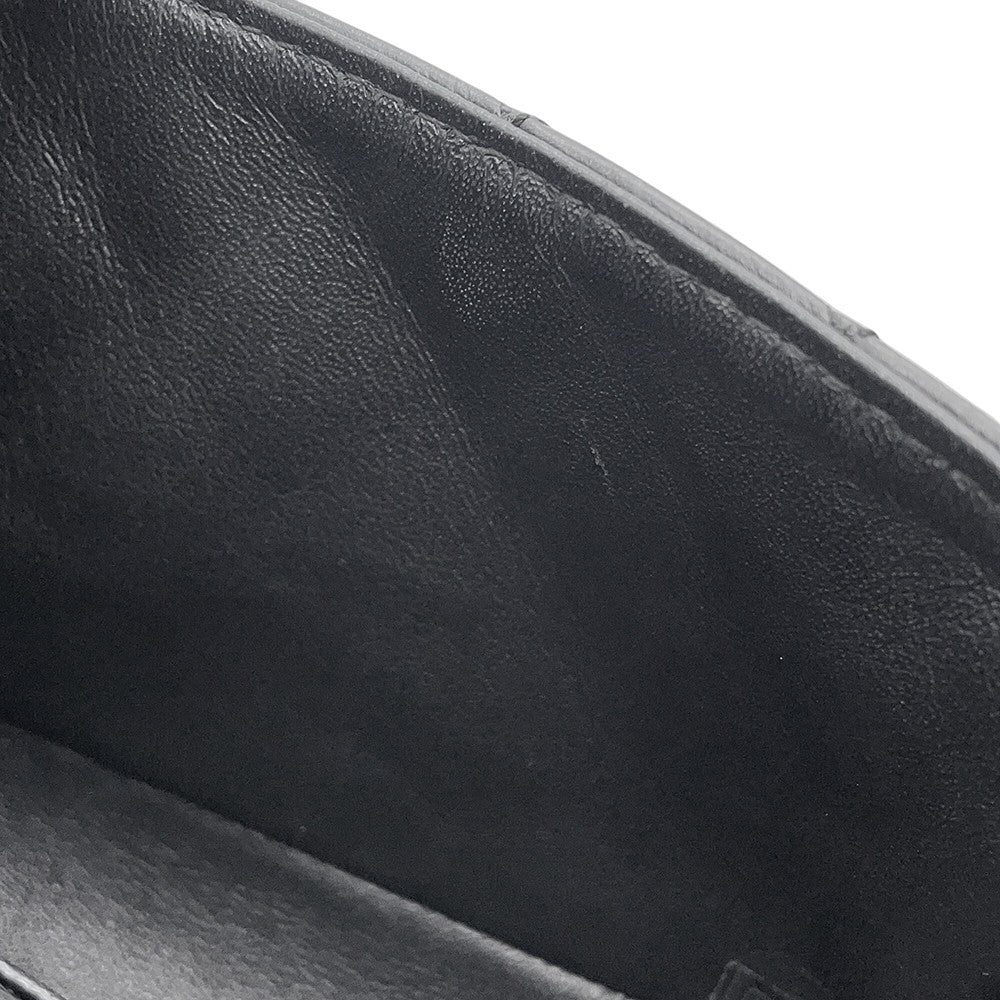 CHANEL 2.55 ChainShoulder Bag BlackAS0874 Aged Calf Leather Size Mini