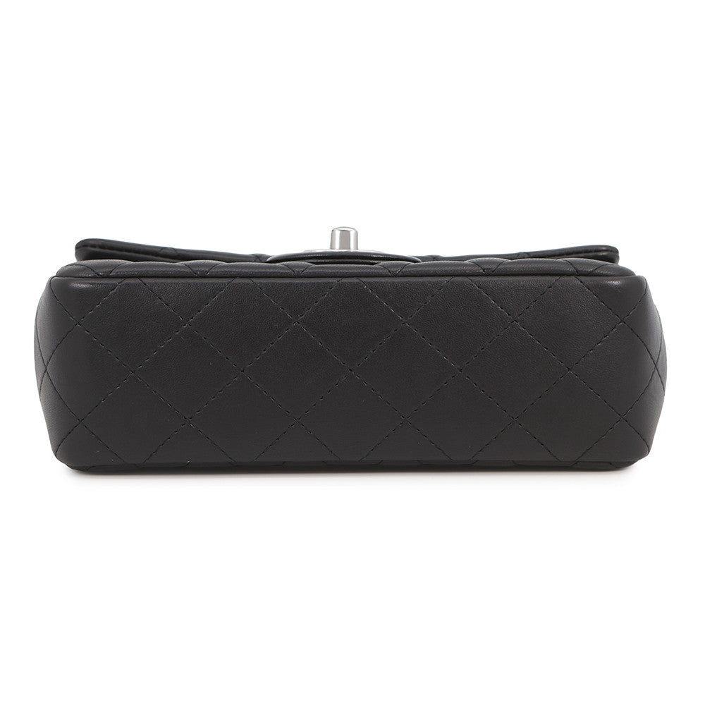 CHANEL Mini Matelasse ChainShoulder Bag BlackA69900 Lambskin Size 20
