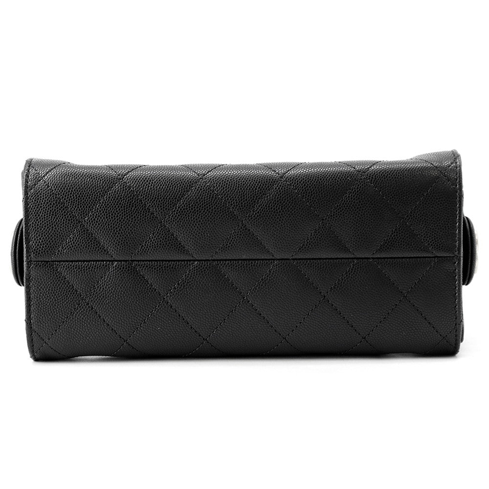 CHANEL CHANEL25 ChainShoulder Bag BlackAS5631 Caviar Leather Size Mini