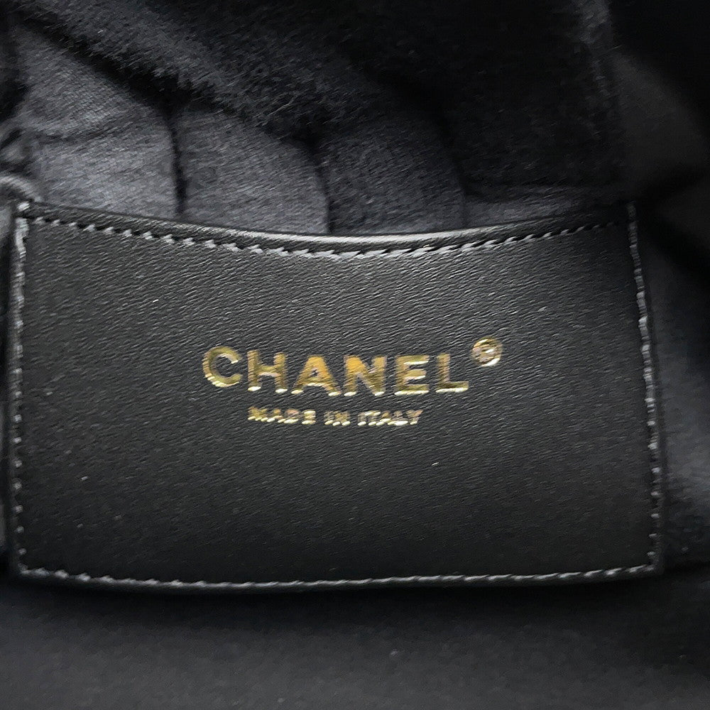 CHANEL CHANEL25 ChainShoulder Bag BlackAS5631 Caviar Leather Size Mini