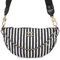 CHANEL Large Hobo 2-Way Bag Black/WhiteAS4698 Nylon Size Large