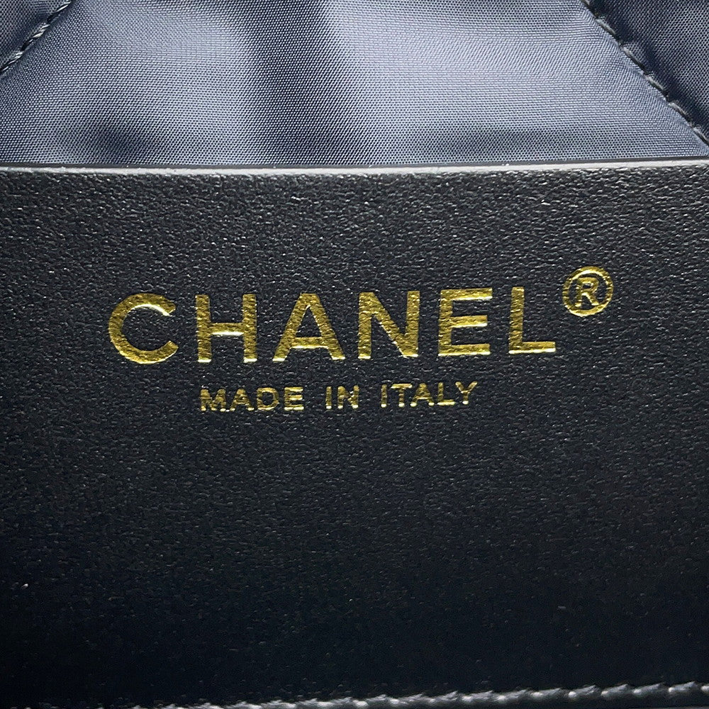 CHANEL Large Hobo 2-Way Bag Black/WhiteAS4698 Nylon Size Large