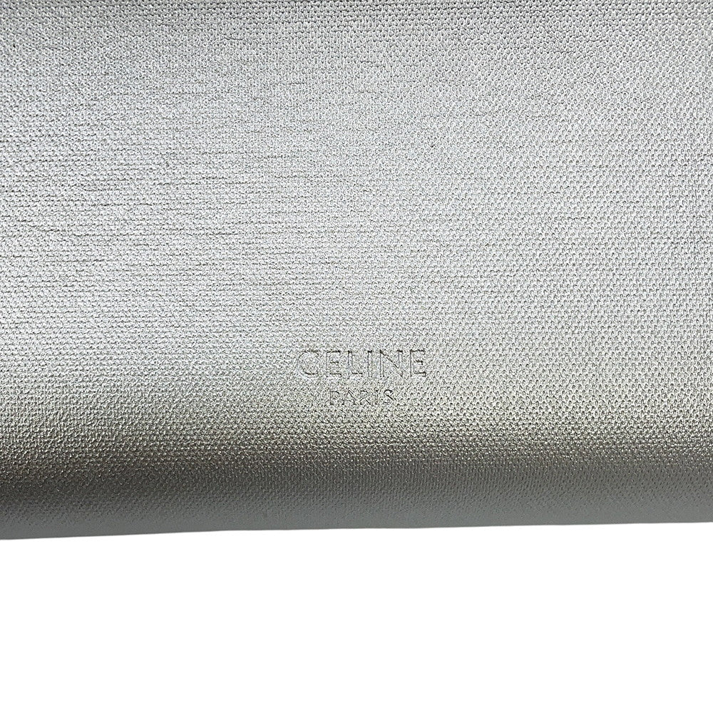 CELINE Belt bag (2-way bag) Silver189003 Leather Size Nano