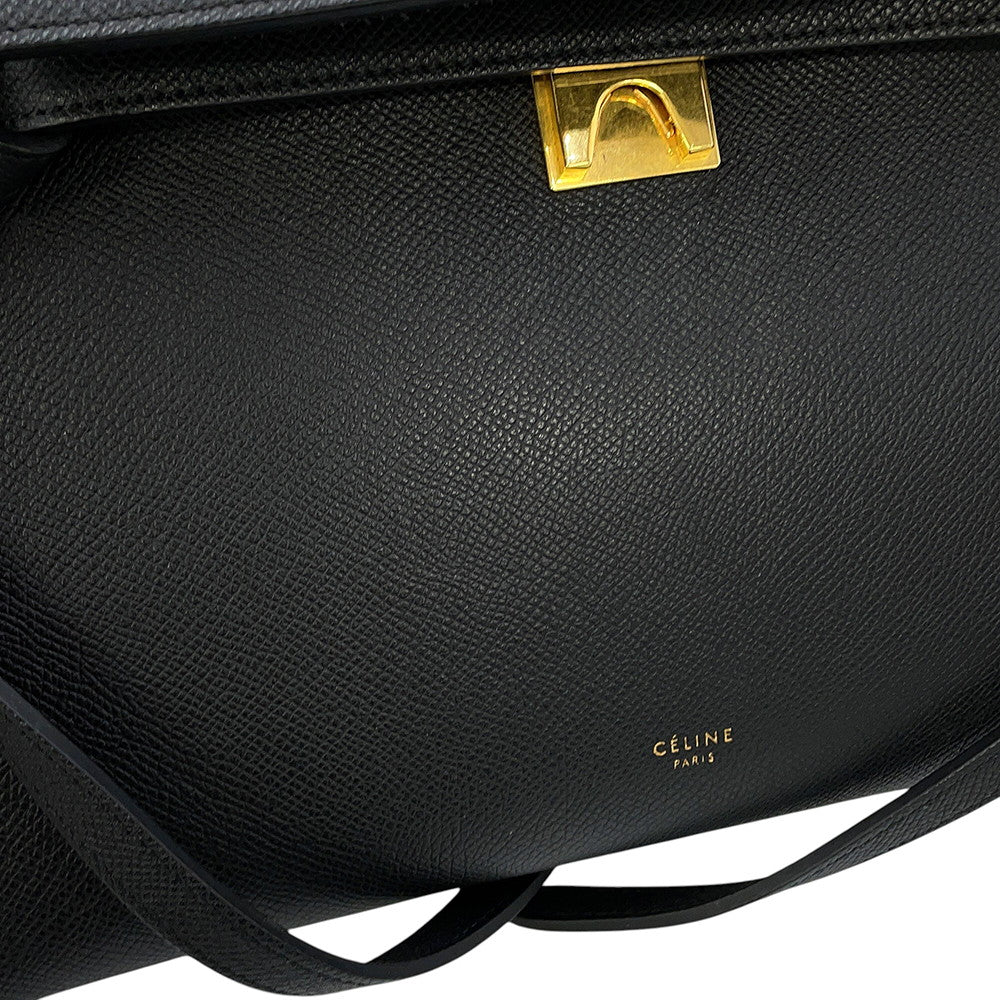 CELINE Belt bag (2-way bag) Black176103 Leather Size Mini