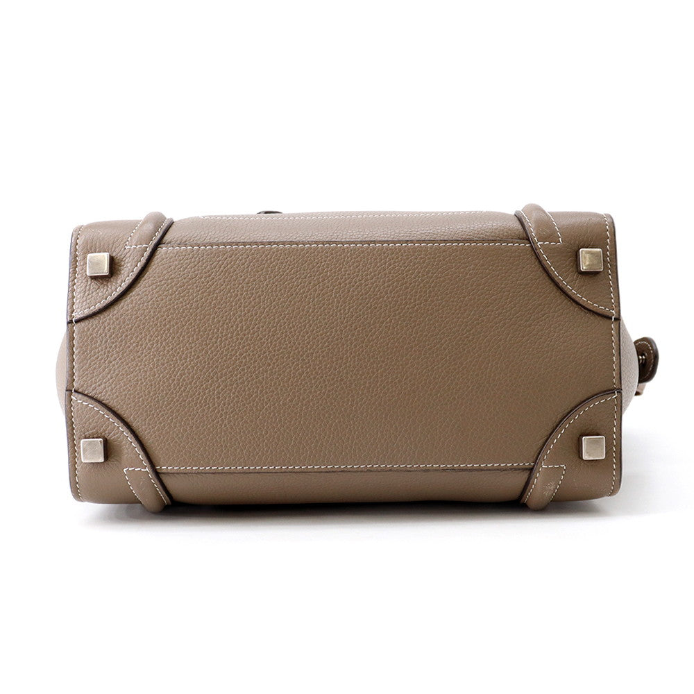 CELINE Luggage micro shopper Suri189793DRU.09SO Leather