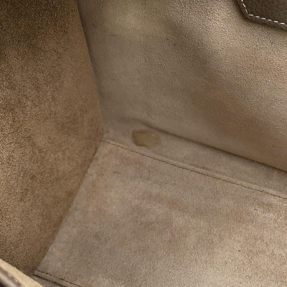CELINE Luggage micro shopper Suri189793DRU.09SO Leather